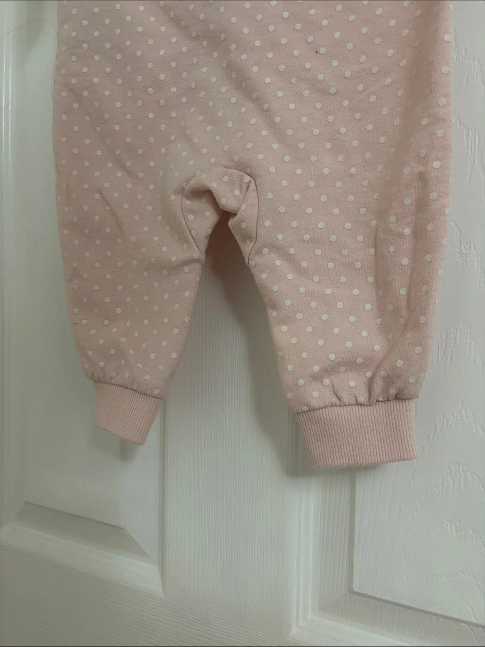 Nike Baby Pink Polka-Dot Hooded One-Piece
